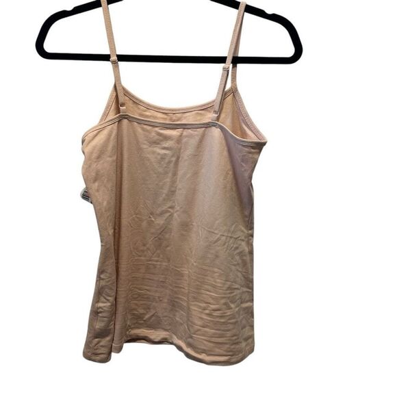 Torrid Scoop Neck Cotton Blend Adjustable Strap Foxy Cami Tank Nude 00 NWT - Picture 4 of 4